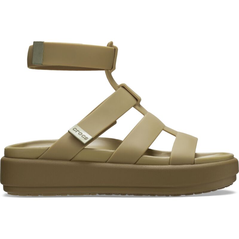 Crocs™ Brooklyn Luxe Gladiator Tan/Tan