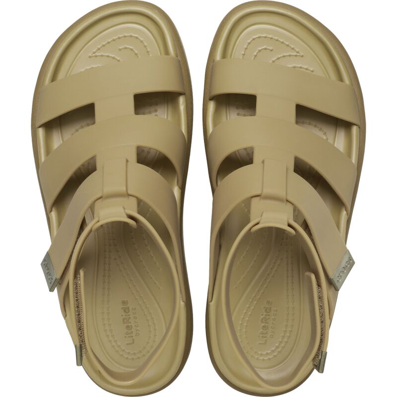 Crocs™ Brooklyn Luxe Gladiator Tan/Tan