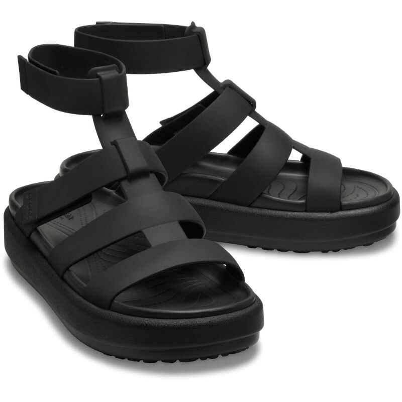 Crocs™ Brooklyn Luxe Gladiator Black/Black