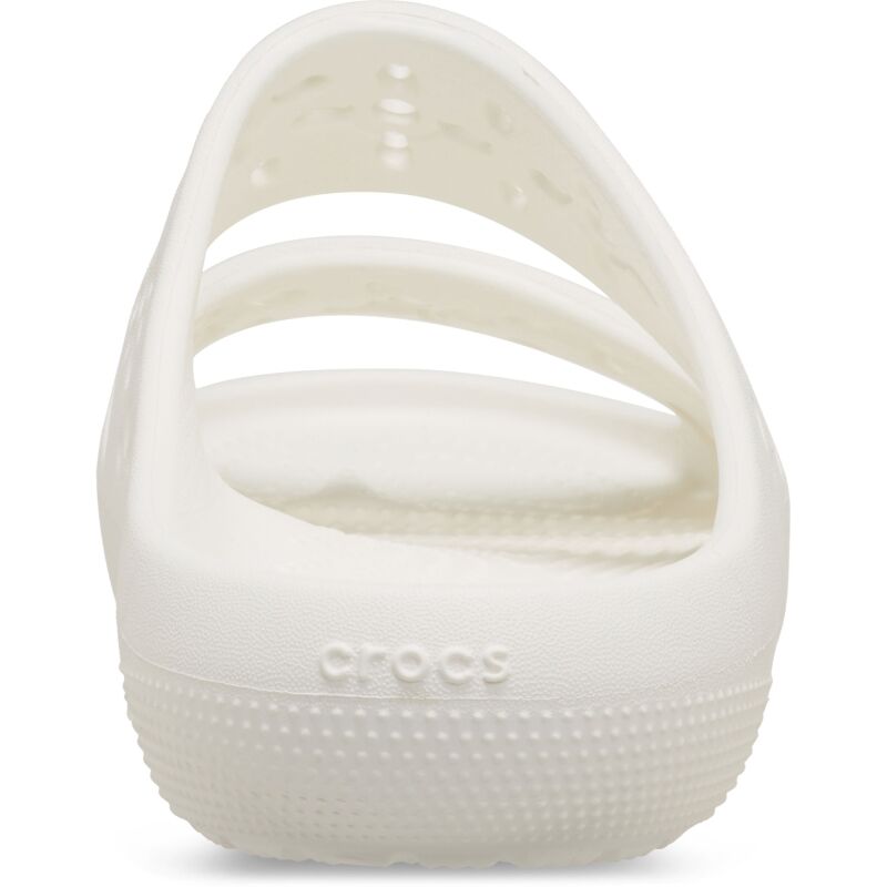 Crocs™ Classic Floral Cut Out Sandal Chalk