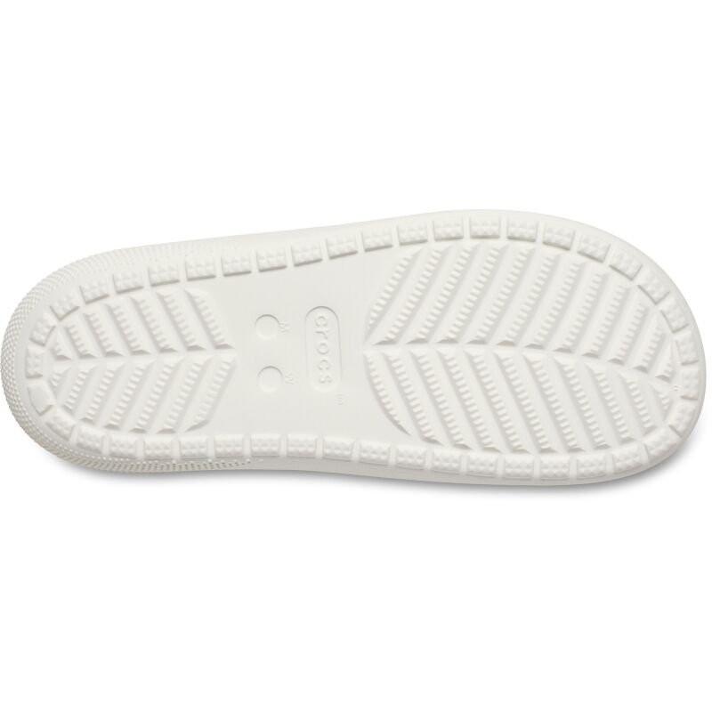 Crocs™ Classic Floral Cut Out Sandal Chalk