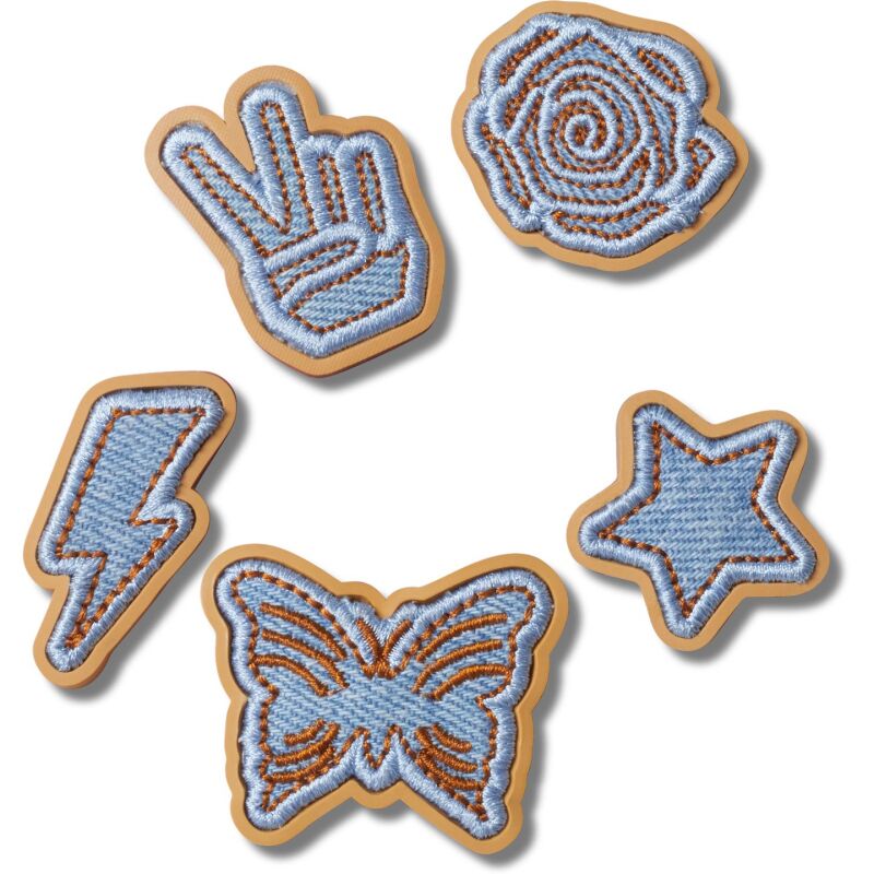 Crocs™ Jibbitz Denim Patch 5 Pack 196265835508 