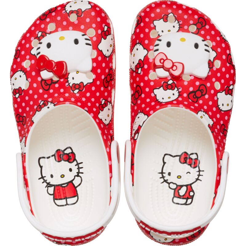 Crocs™ Hello Kitty Red Classic Clog Kids' Multi
