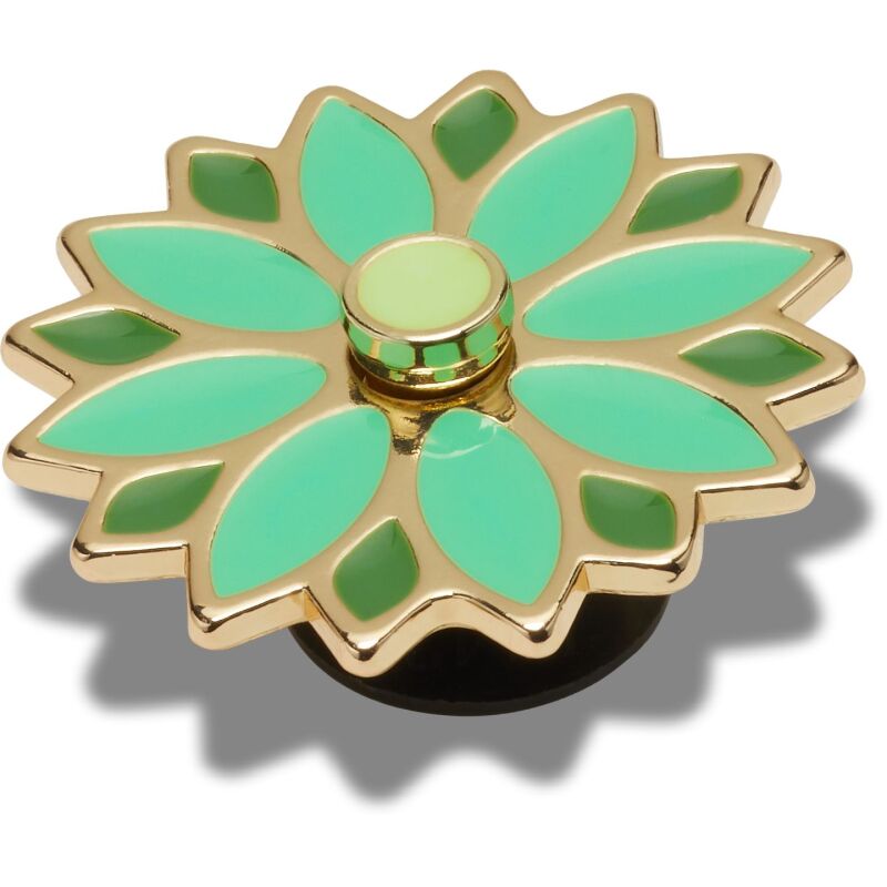 Crocs™ Jibbitz Green Spinner Flower 196265825042 
