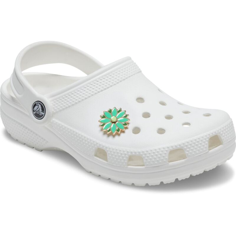 Crocs™ Jibbitz Green Spinner Flower 196265825042 