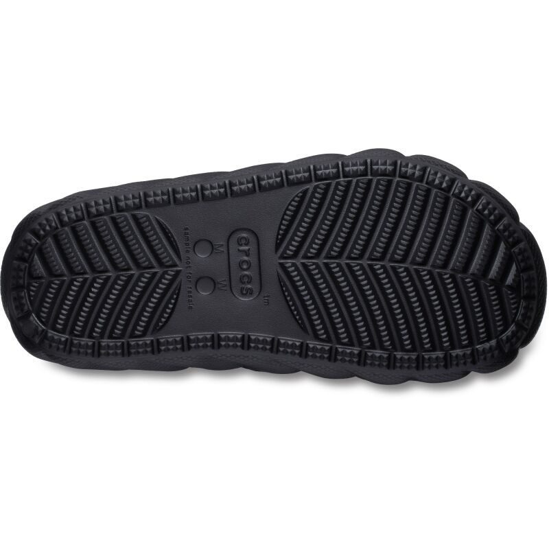 Crocs™ CLASSIC COZZZY OVERPUFF SANDAL Black