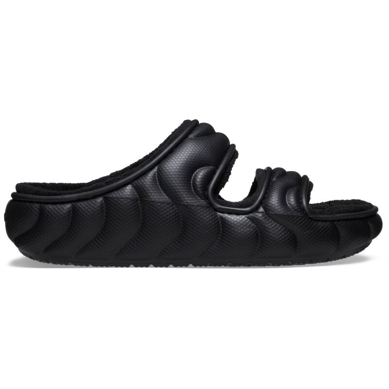 Crocs™ CLASSIC COZZZY OVERPUFF SANDAL Black