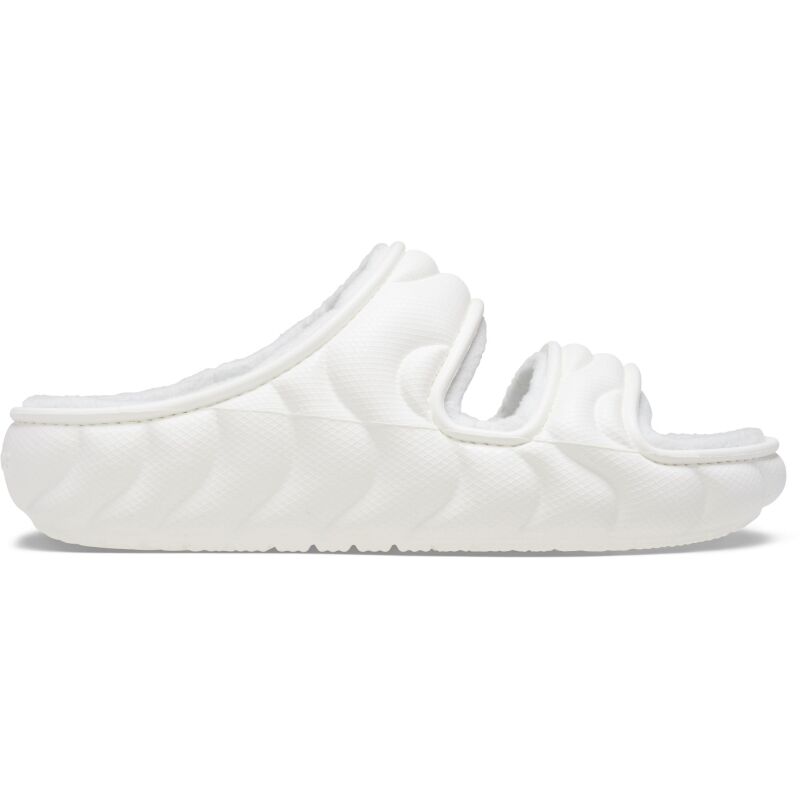 Crocs™ Classic Cozzzy Overpuff Sandal White