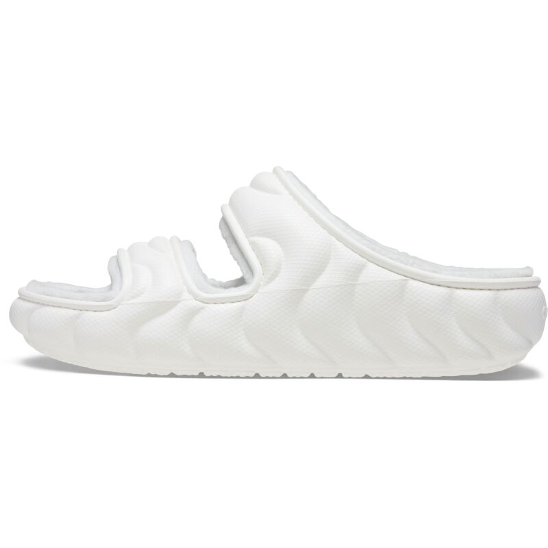 Crocs™ Classic Cozzzy Overpuff Sandal White