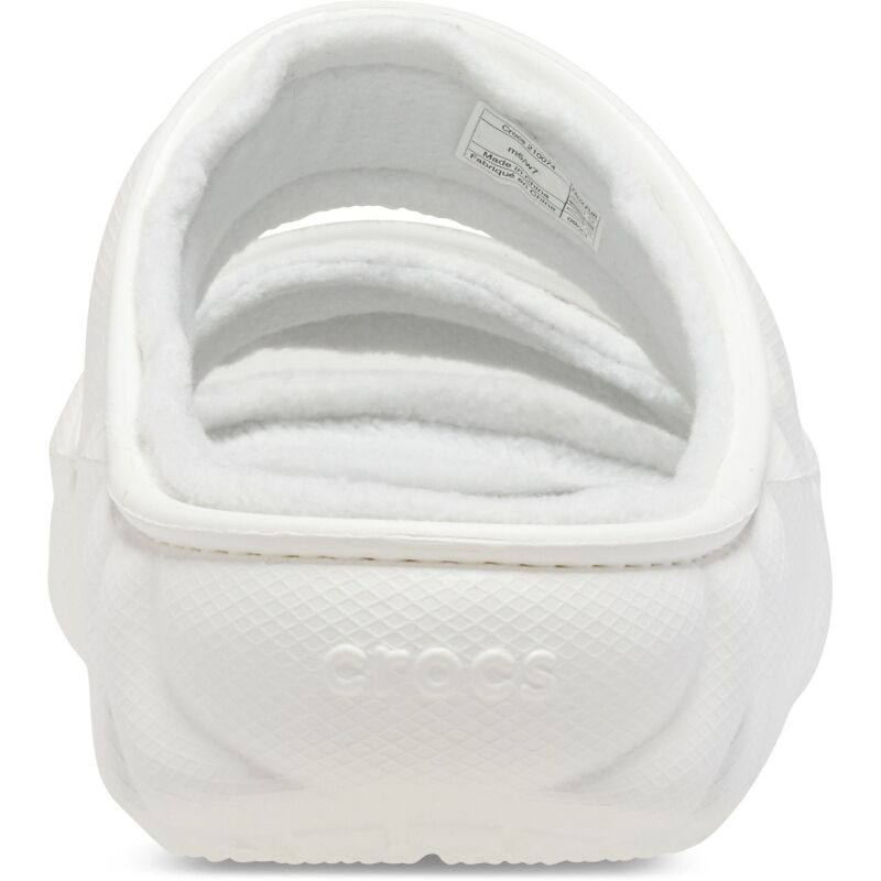 Crocs™ Classic Cozzzy Overpuff Sandal White