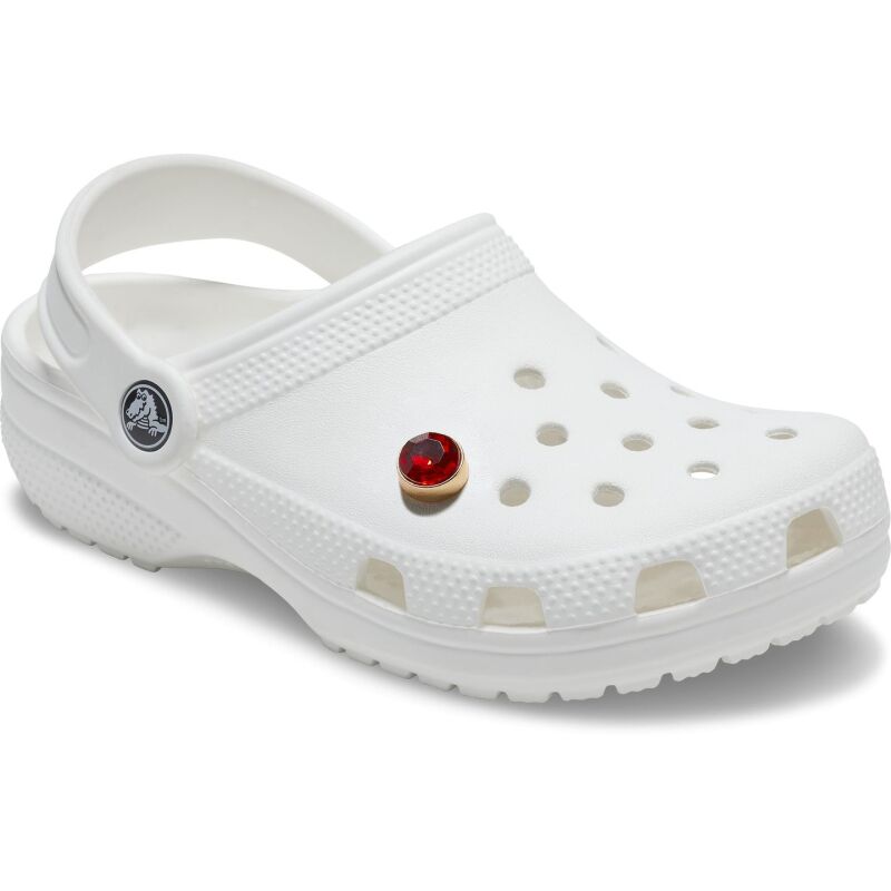 Crocs™ Jibbitz Dark Pink Circle Gem 196265268399 