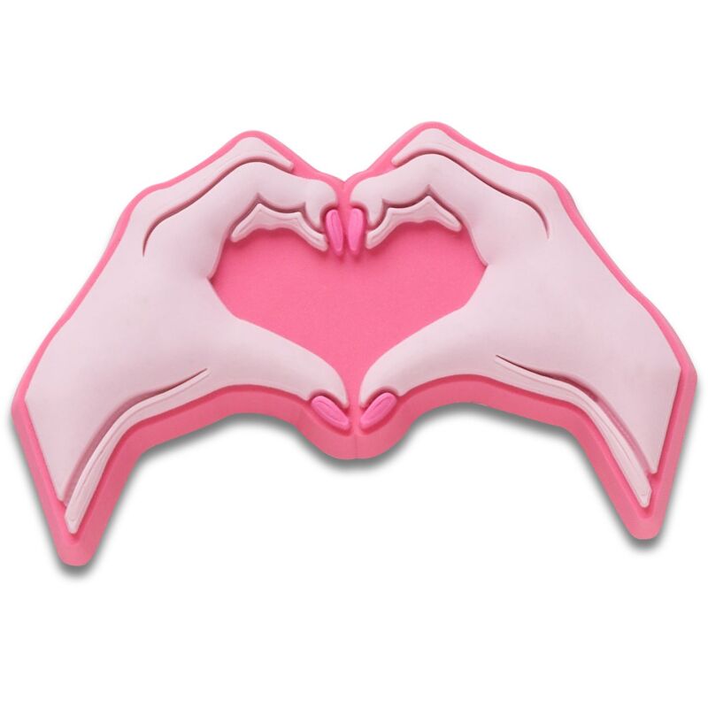 Crocs™ Jibbitz Pink Heart Hands 196265706464 