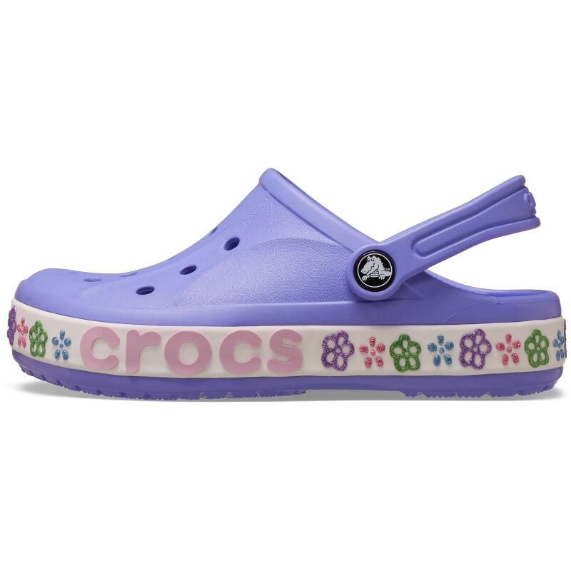 Crocs™ Bayaband Flower Band Clog Kids' Digital Violet