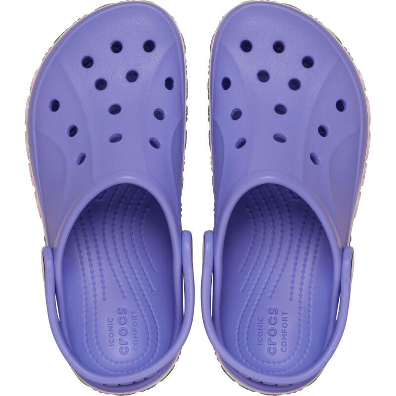 Crocs™ BAYABAND FLOWER BAND CLOG KID'S Digital Violet
