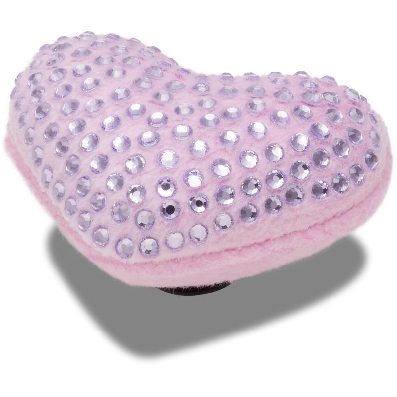 Crocs™ Jibbitz Plush Purple Gem Heart 196265858323 