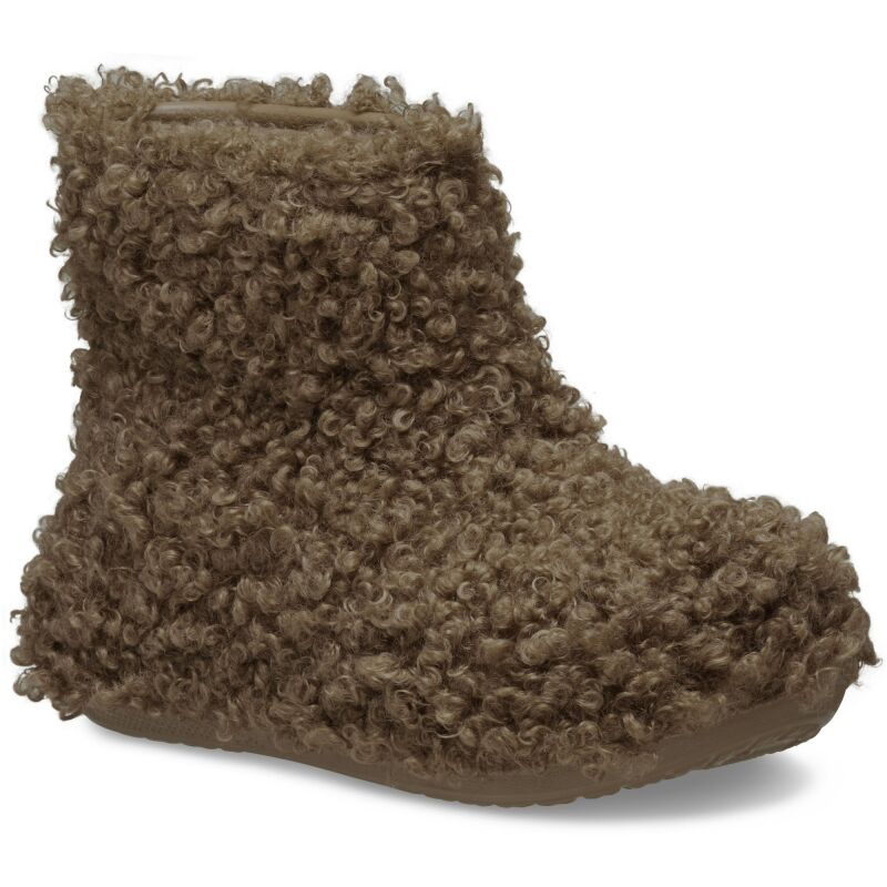 Crocs™ Crush Doodle Fur Boot Sepia