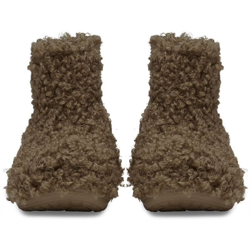 Crocs™ Crush Doodle Fur Boot Sepia