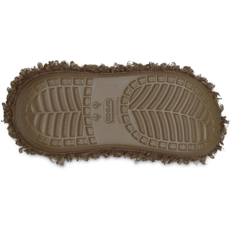Crocs™ Crush Doodle Fur Boot Sepia