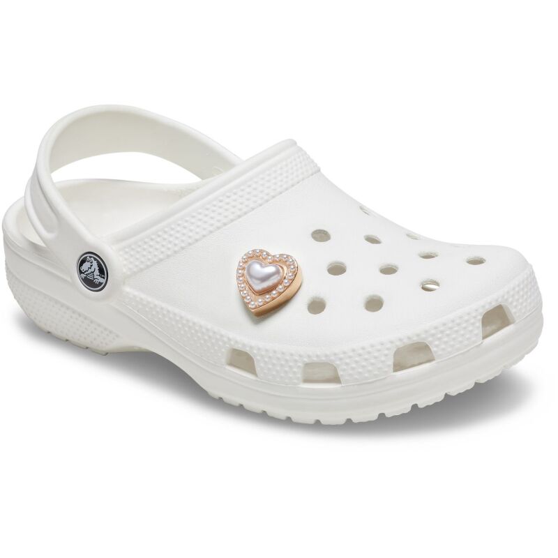 Crocs™ Jibbitz Gold Pearl Heart 196265644841 