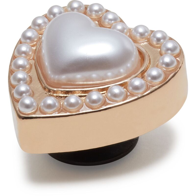 Crocs™ Jibbitz Gold Pearl Heart 196265644841 