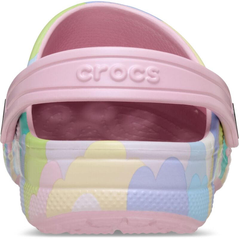 Crocs™ Baya Seasonal Printed Clog Kids' Petal Pink