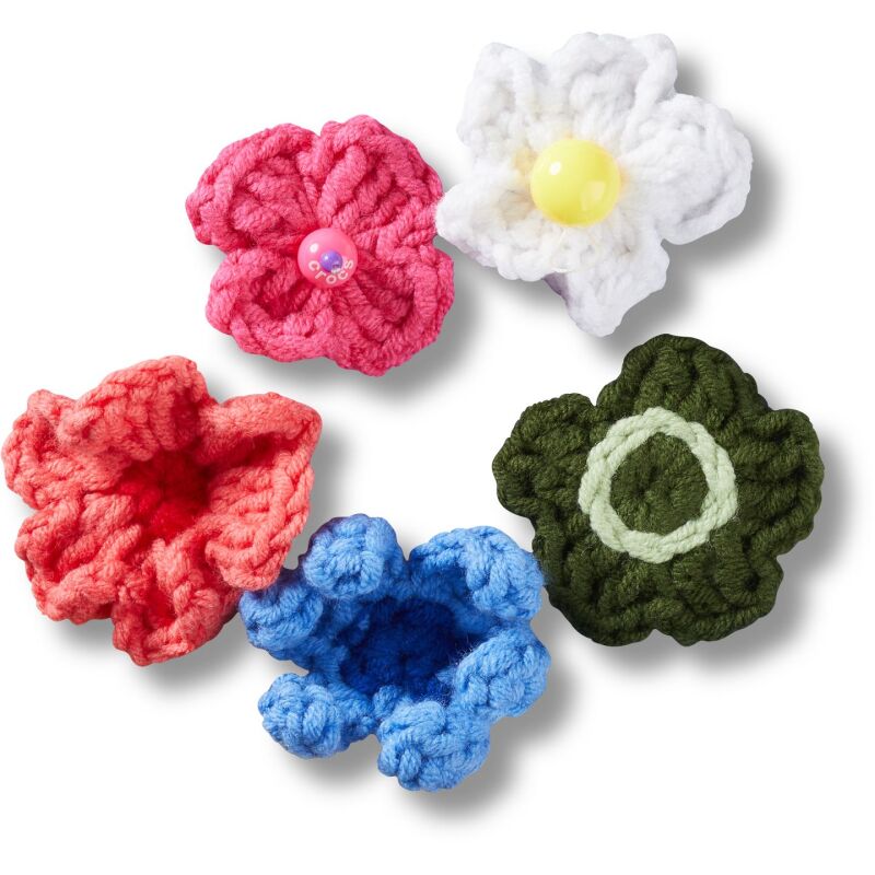 Crocs™ Jibbitz Crochet Floral Mix 5 Pack 198445231544 