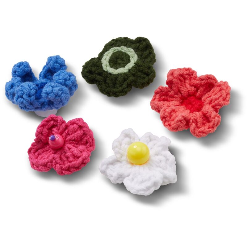 Crocs™ Jibbitz Crochet Floral Mix 5 Pack 198445231544 