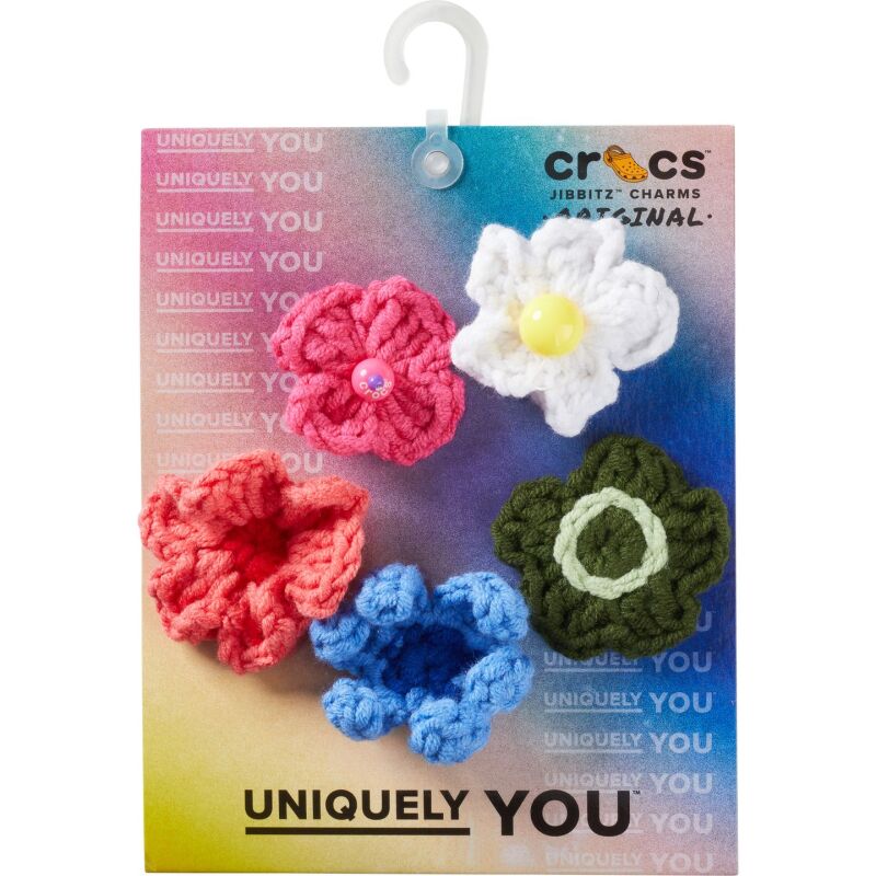Crocs™ Jibbitz Crochet Floral Mix 5 Pack 198445231544 