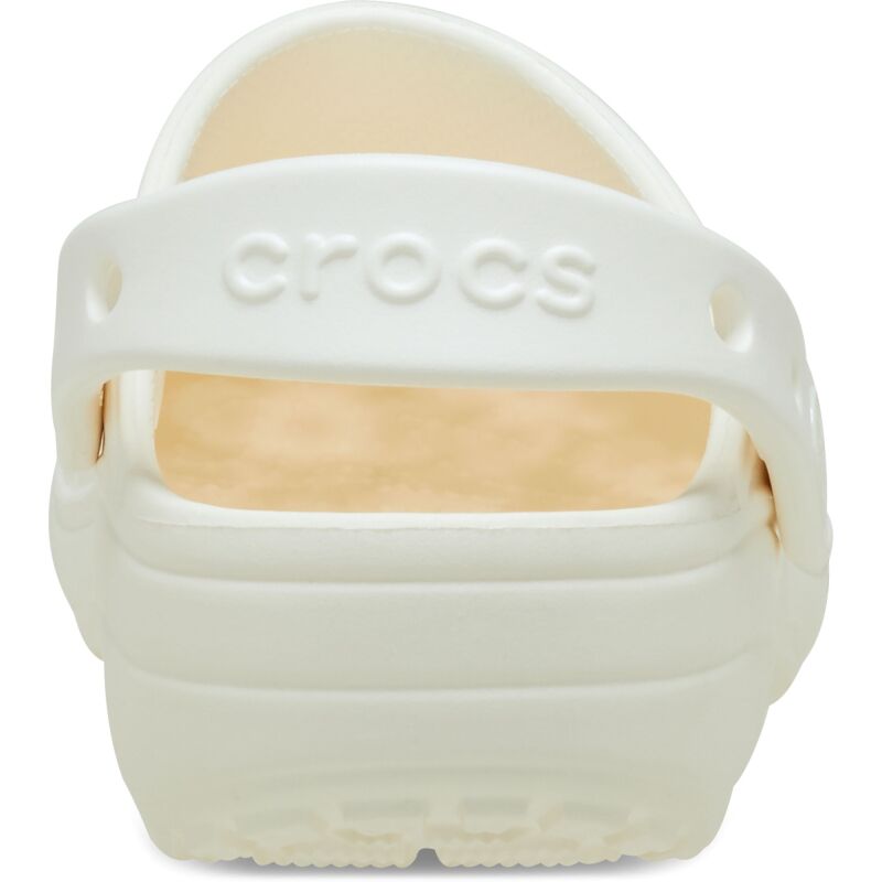 Crocs™ Classic Floral Cut Out Clog Kid's 210944 Chalk