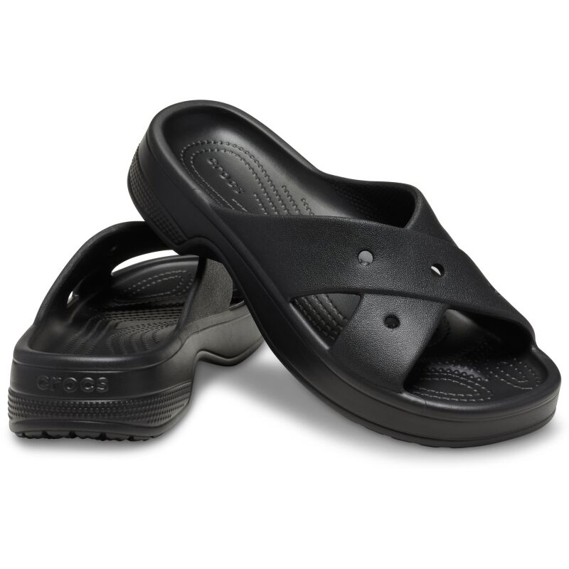 Crocs™ Womens Cross Strap Black