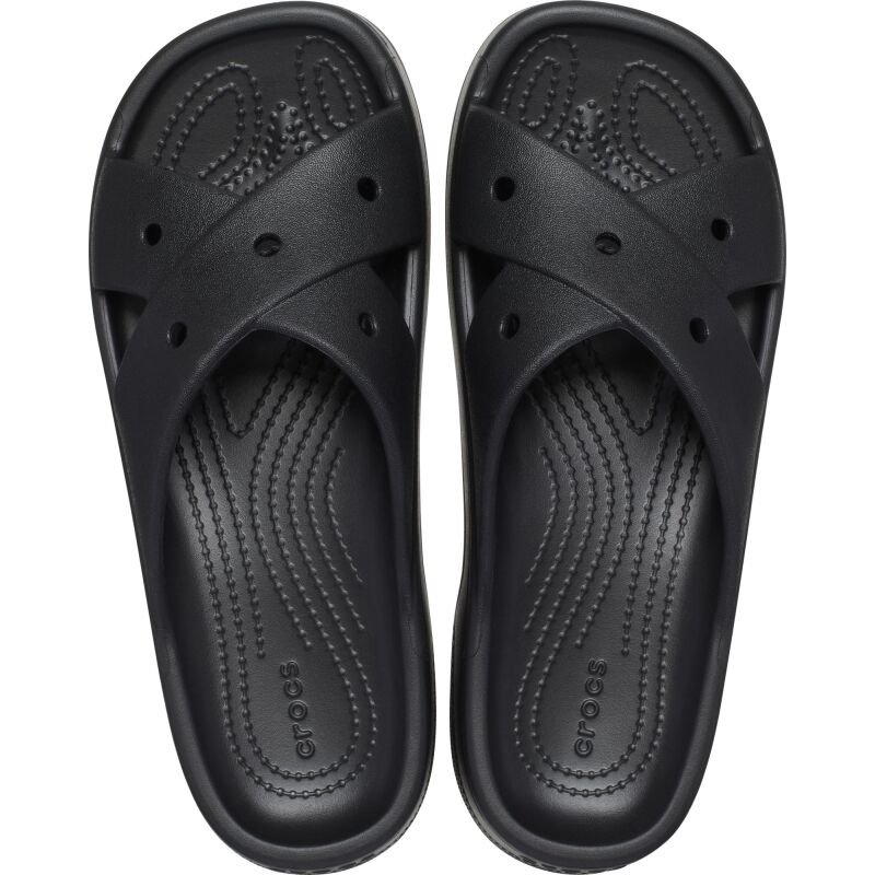 Crocs™ Womens Cross Strap Black
