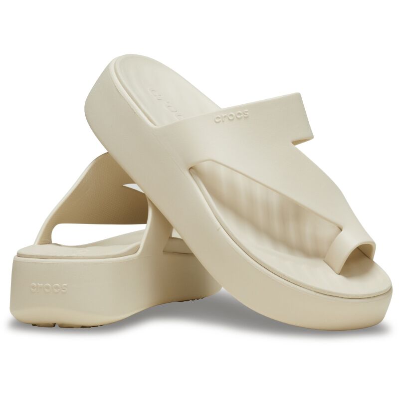 Crocs™ Getaway Platform Toe Loop Women's Sandstone