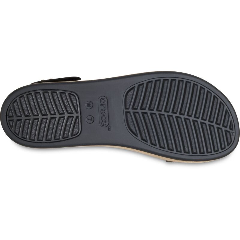 Crocs™ Brooklyn Cork Low Wedge Black/Black