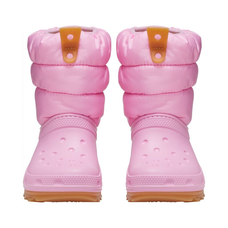Crocs™ Classic Neo Puff Boot Kid's 207684 Pink Tweed/Gum