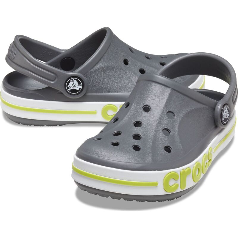 Crocs™ Bayaband Clog Kid's 207019 Slate Grey/Lime Punch