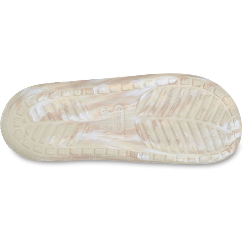 Crocs™ Classic Marbled Slide 2 Bone/Multi