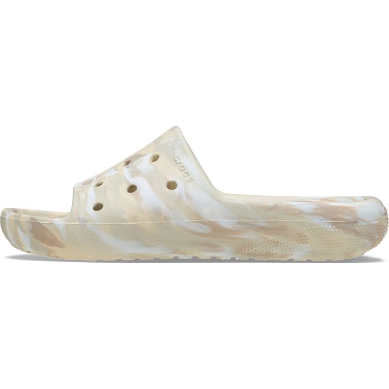 Crocs™ Classic Marbled Slide 2 Bone/Multi