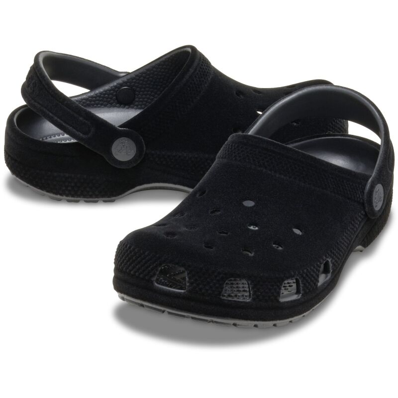 Crocs™ Classic Velvet Clog Kids' Black