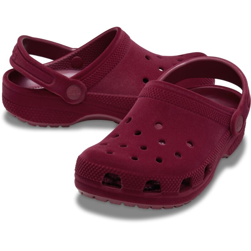 Crocs™ Classic Velvet Clog Kids' Beetroot