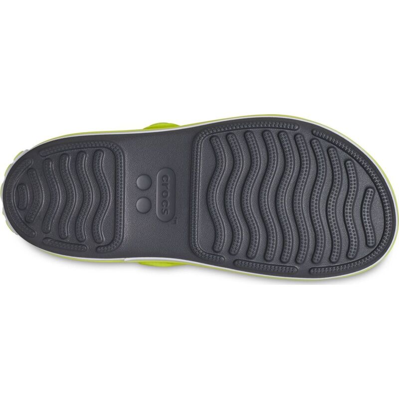 Crocs™ Crocband Cruiser Sandal Kids' Slate Grey/Acidity