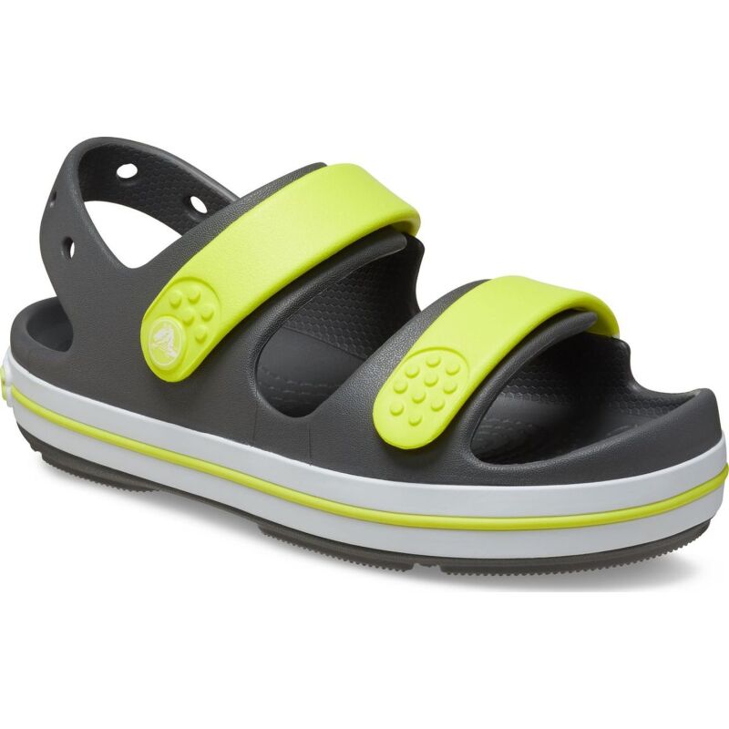 Crocs™ Crocband Cruiser Sandal Kids' Slate Grey/Acidity