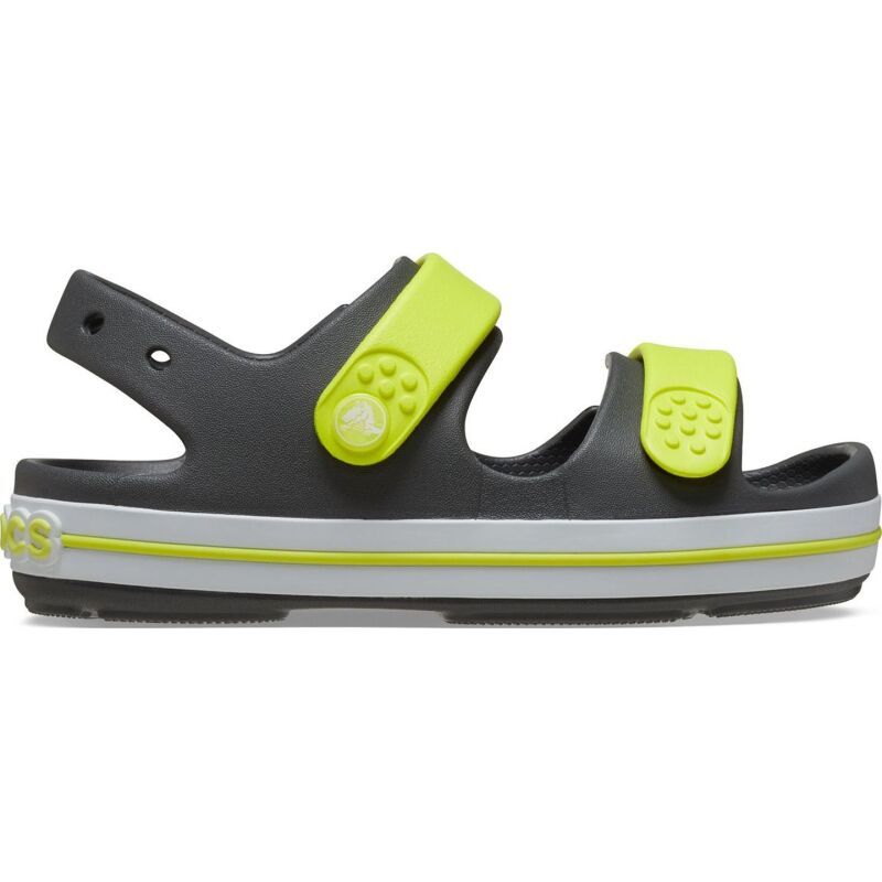 Crocs™ Crocband Cruiser Sandal Kids' Slate Grey/Acidity