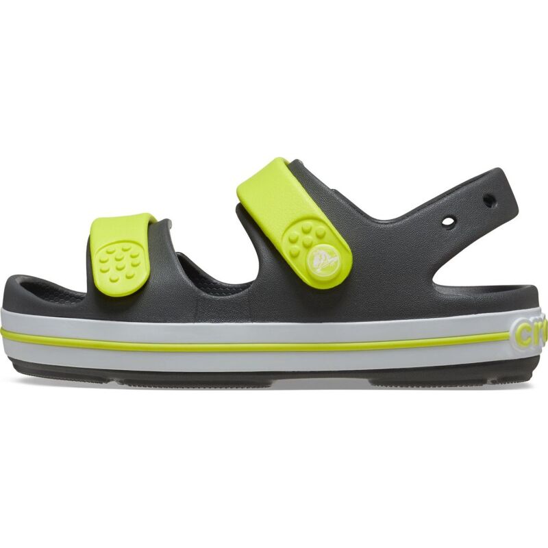 Crocs™ Crocband Cruiser Sandal Kids' Slate Grey/Acidity