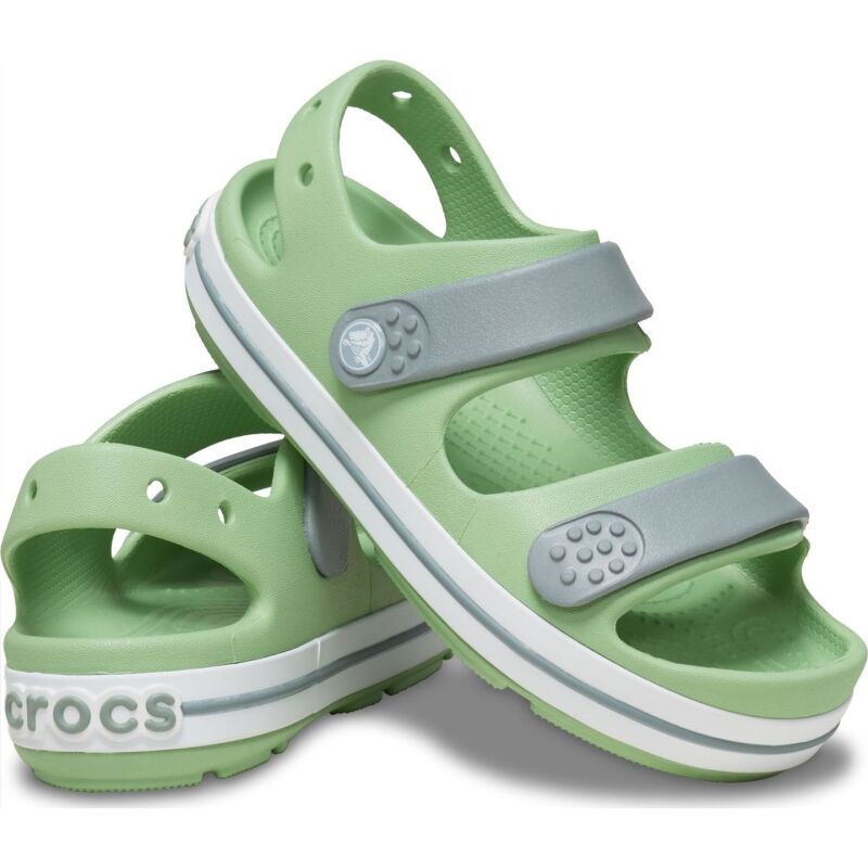 Crocs™ Crocband Cruiser Sandal Kids' Fair Green/Dusty Green