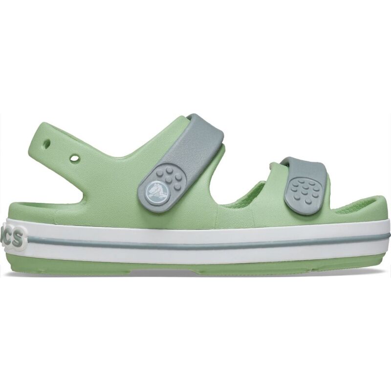 Crocs™ Crocband Cruiser Sandal Kids' Fair Green/Dusty Green