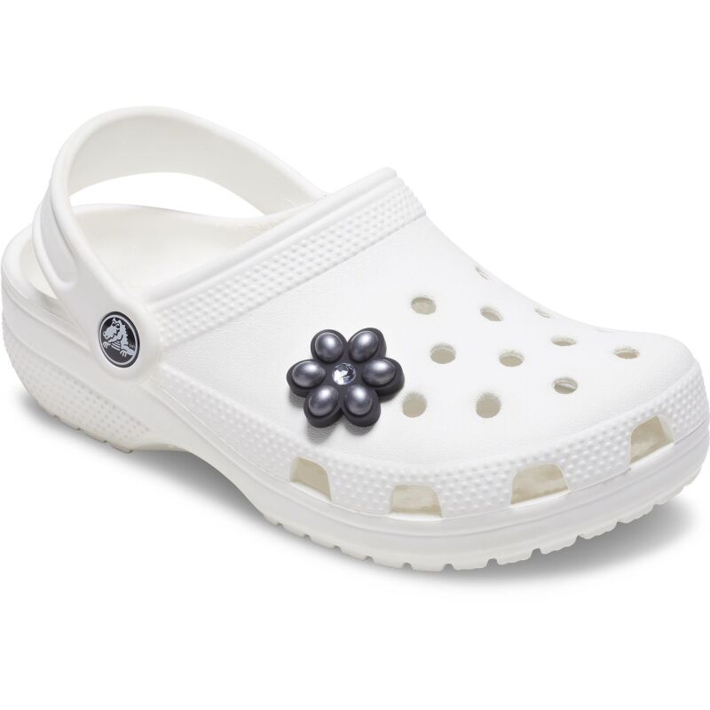 Crocs™ Jibbitz Charcoal Flower Gem 196265858439 