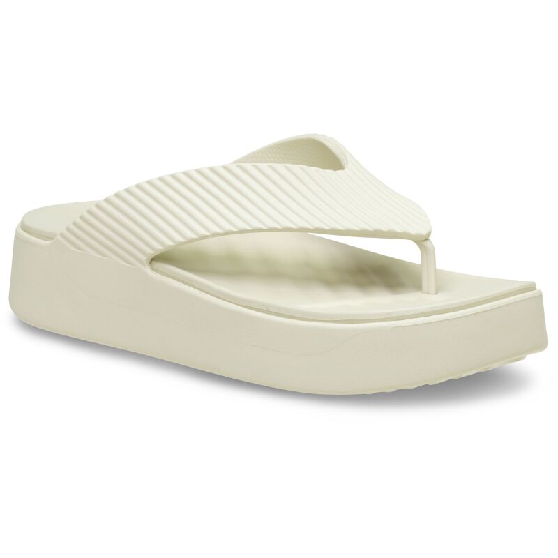 Crocs™ Getaway Groove Platform Flip Sandstone
