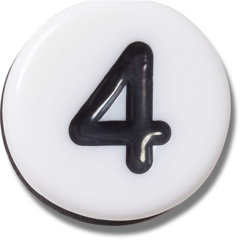 Crocs™ Jibbitz Number Four Tiny Friendship 