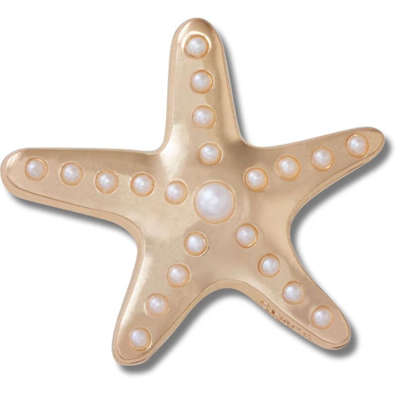 Crocs™ Jibbitz Gold And Pearl Starfish 198445175152 