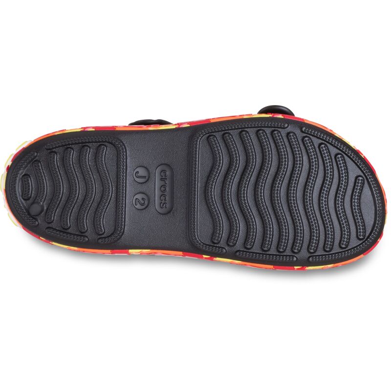 Crocs™ Crocband Cruiser Flames Sandal Kid's Black